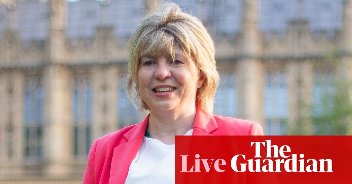 Maria Caulfield, former Tory health minister, defects to Reform — UK politics live