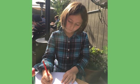 young korean writers A notebook every Christmas … Martha Mills writing one of her stories.