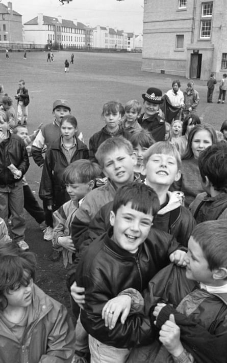 Craigmillar School, 1994, by Sandra George,