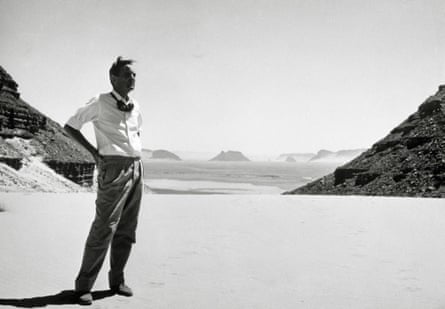 David Lean standard in the Jordanian desert.