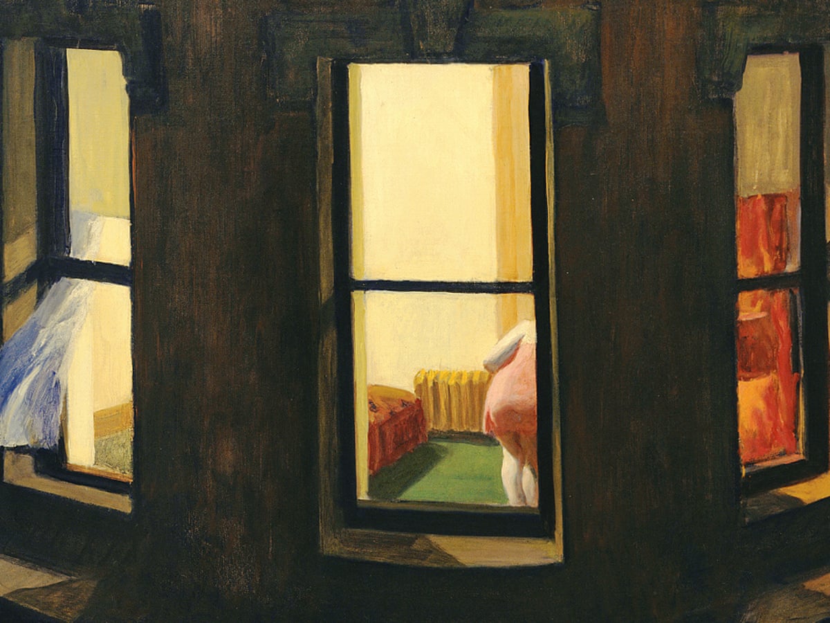 Hopper's Hotel Window Painting at Amy Peters blog