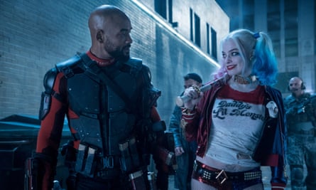 Will Smith and Margot Robbie in Suicide Squad.
