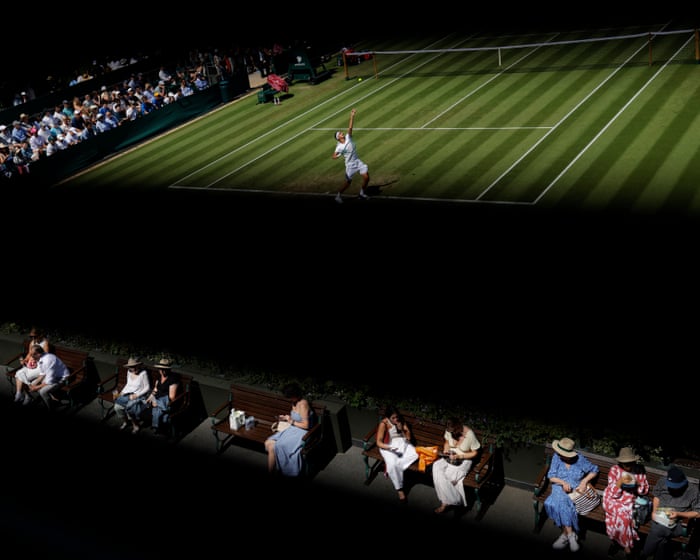 Serves, strawberries and shadows: Tom Jenkins’ best shots of Wimbledon 2026 – in pictures