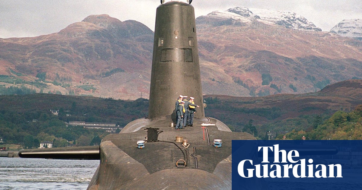 Royal Navy orders investigation into nuclear submarine ‘repaired with glue’