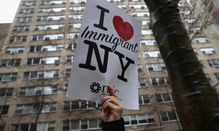 Hundreds of New Yorkers marked International Migrants Day by marching to Trump Tower, pledging to defend immigrant New Yorkers against the president-elect’s policies.