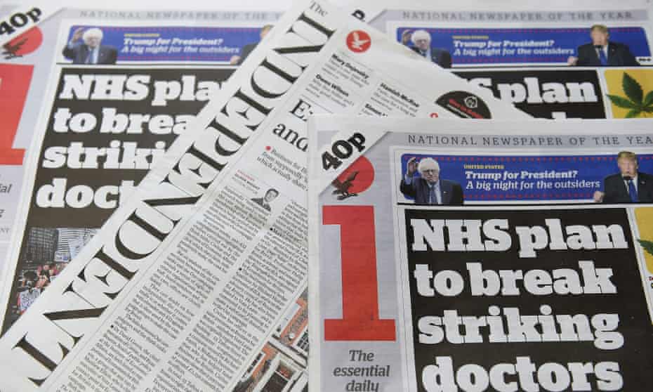 The Independent and i newspapers