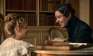 As a lister (right) in forthcoming show Gentleman Jack.