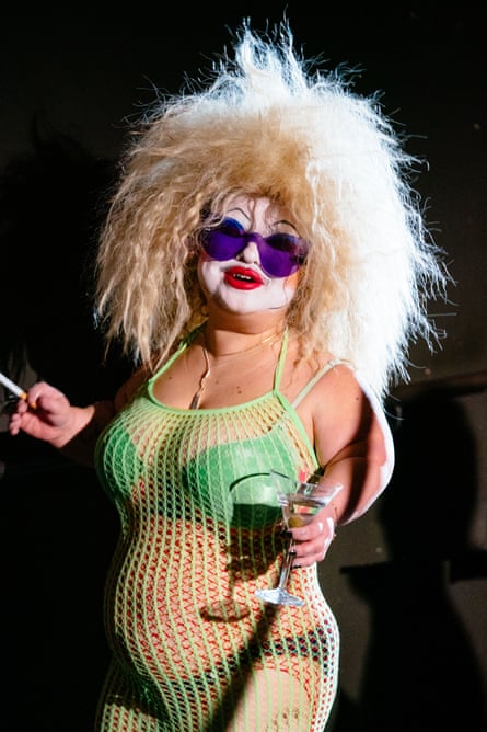 Midgitte Bardot in the revue Sound of the Underground at London’s Royal Court in 2023.