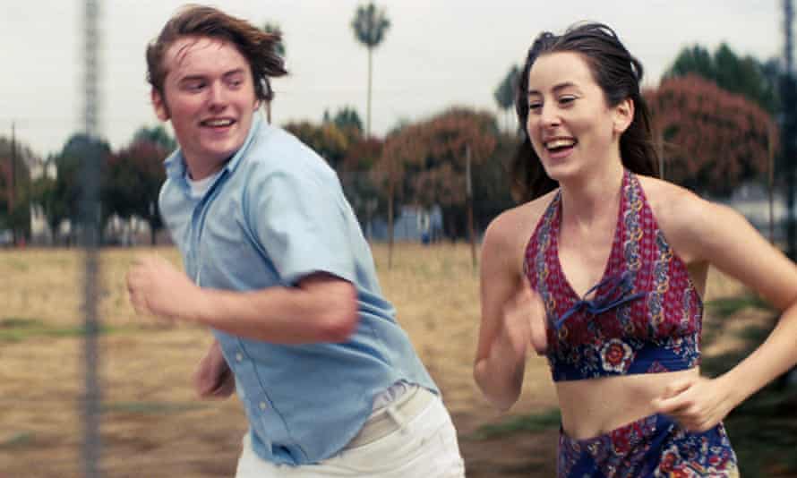 Cooper Hoffman and Alana Haim in a scene from Licorice Pizza
