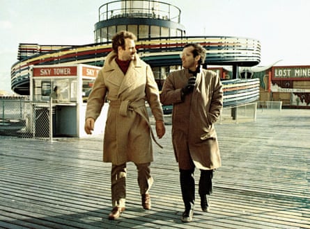 Chemistry … Bruce Dern and Nicholson in The King of Marvin Gardens.