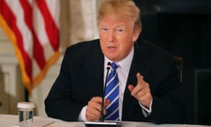 President Donald Trump unveiled his infrastructure plan on Monday.