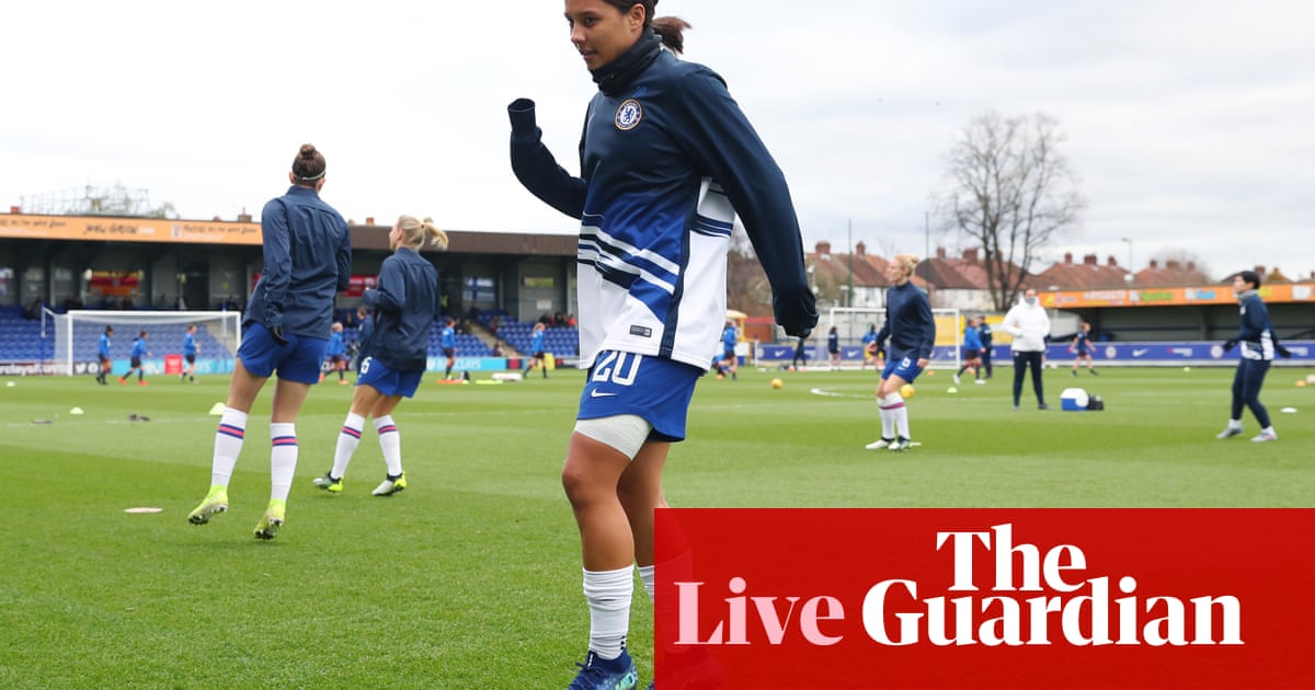 Chelsea v Reading: Womens Super League – live!