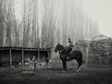 ‘Buzkashi, which translates to “goat pulling” in Persian, is the wild, brutal sport of Tajikistan and central Asia. photograph by Todd Antony