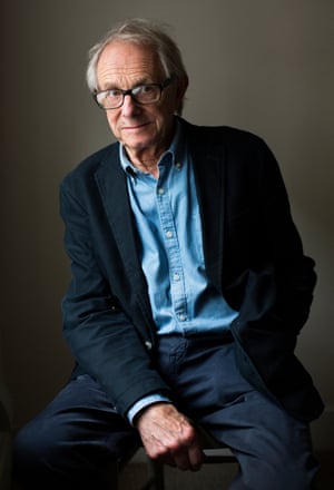 Head shot of of film director Ken Loach