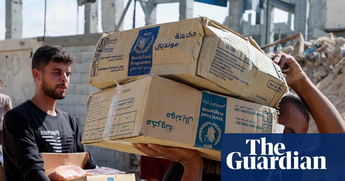 Agencies prepare to bring aid to starving people in Gaza as ceasefire appears to hold