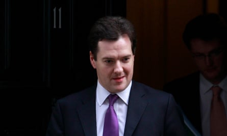 George Osborne quittant le 11 Downing Street, novembre 2011.