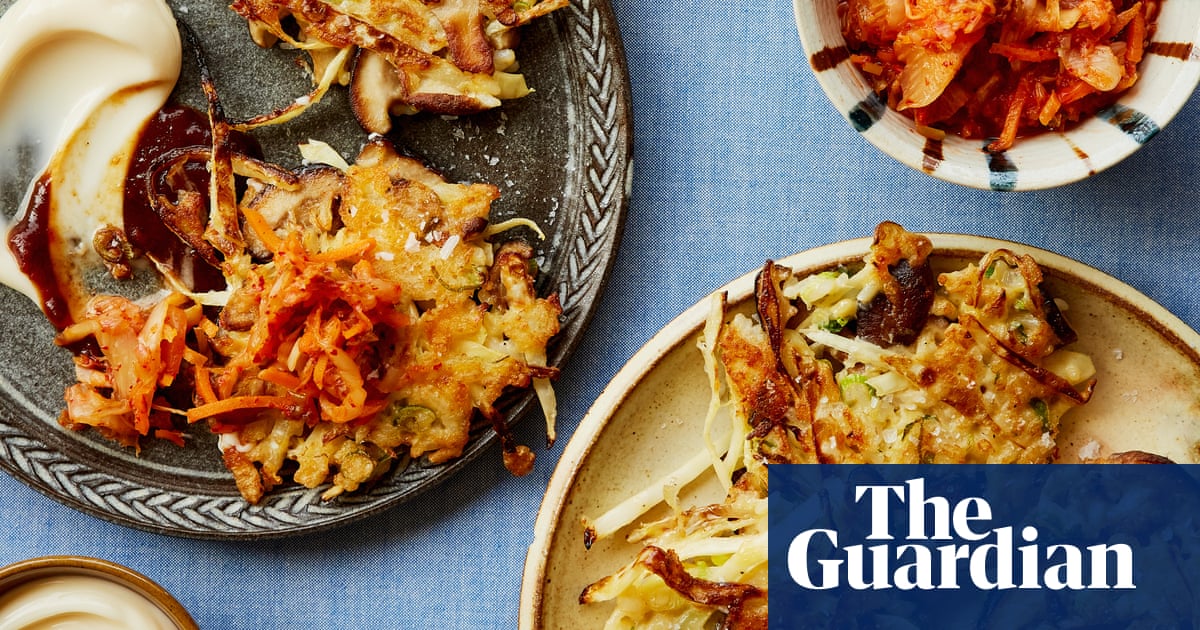 Rukmini Iyer's quick and easy recipe for mini mushroom okonomiyaki | Quick and easy