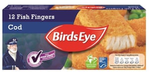 Birds Eye … ‘meagre cod within’