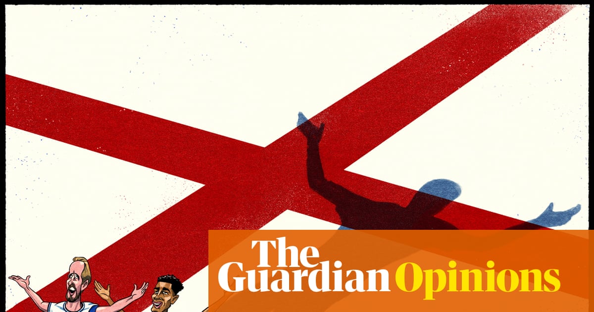 Ben Jennings on the England football team in the World Cup – cartoon