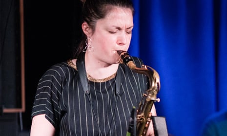 saxophonist Trish Clowes.