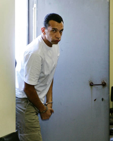 Marcos Willians Herbas Camacho, known as Marcola, at the Presidente Bernardes state penitentiary in 2006.