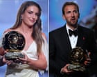 Ballon d’Or 2026: Updates from awards ceremony in London – live