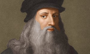 A portrait of Leonardo da Vinci c1510. 