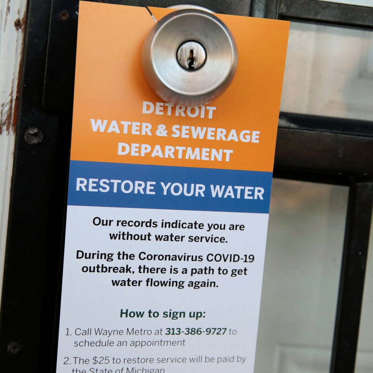 Detroit Families Still Without Clean Water Despite Shutoffs Being Lifted Us News The Guardian