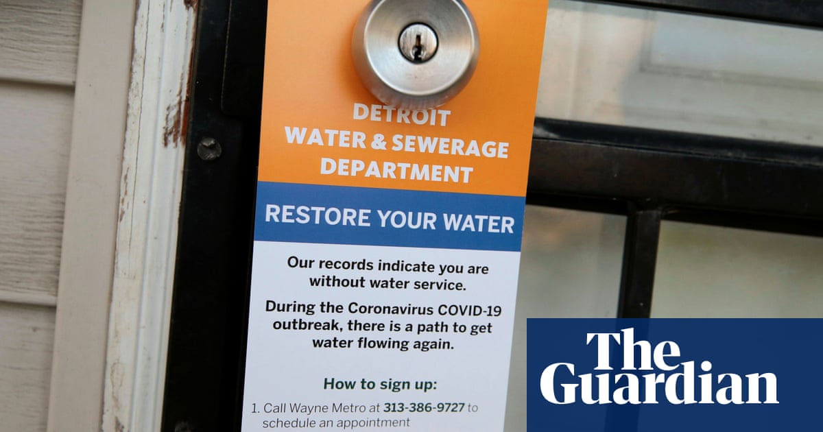Detroit families still without clean water despite shutoffs being lifted - The Guardian