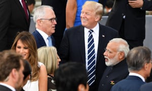 At the G20 summit in Hamburg