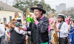 Win Butler at the Krewe du Kanaval in New Orleans last February.