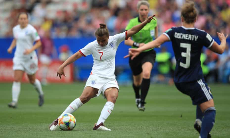 Nikita Parris of England shoots during the 2019 Fifa Women’s World Cup