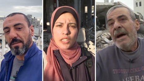 'This is our land': Palestinians reject Trump's plan for US to 'take over' Gaza - video
