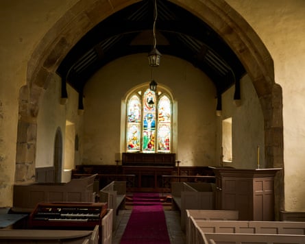 The interior of the church