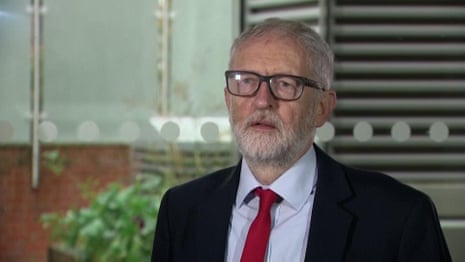 'Very shocked and disappointed': Jeremy Corbyn reacts to suspension from Labour party – video