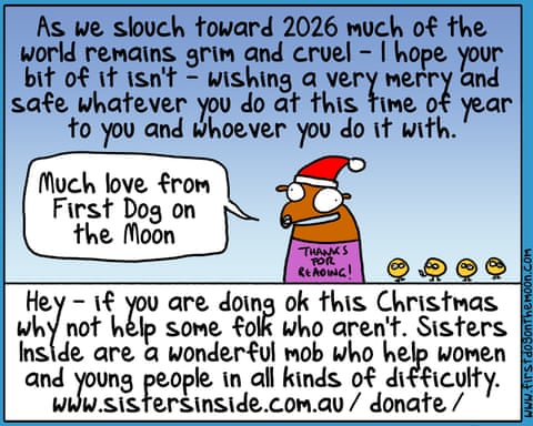 First Dog on the Moon cartoon called Mince Pies, panel 7