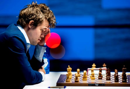 Magnus Carlsen, at January’s tournament in Wijk aan Zee, is a strong favourite to retain his world title.