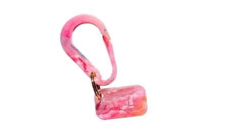 Recycled plastic carabiner, £14, mull-club.co.uk