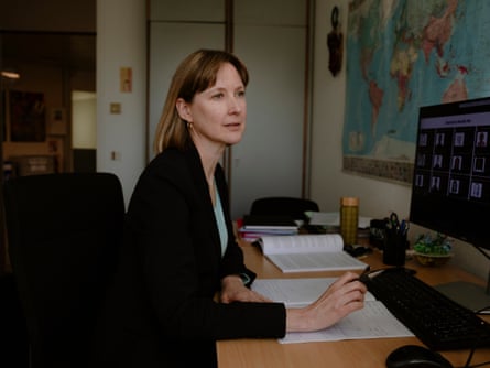 Susan Hitchin, coordinator of Interpol’s DNA Unit, at the organisation’s headquarters in Lyon.