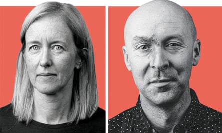 Chris Brookmyre and his wife, Dr Marisa Haetzman – AKA Ambrose Parry.