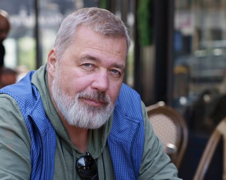 Dmitry Muratov in Moscow in the Channel 4 documentary.