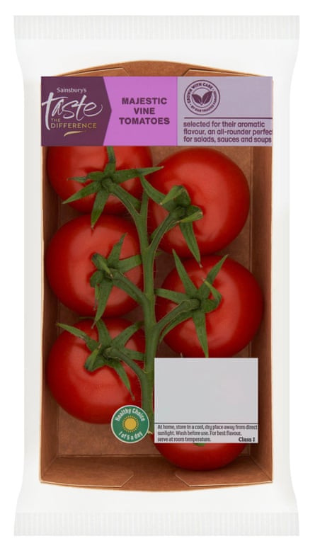 Sainsbury’s Majestic vine-ripened tomatoes, Taste the Difference 300g
