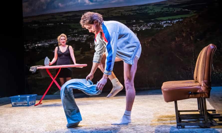 Samantha Robinson (Michelle) and James Atherton in Rita, Sue and Bob Too.