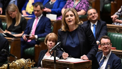'The PM is not under a desk': Penny Mordaunt forced to defend Liz Truss's absence – video