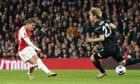 Martin Ødegaard fires Arsenal back to top of table with victory over Luton