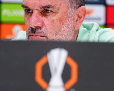 Tottenham manager Ange Postecoglou