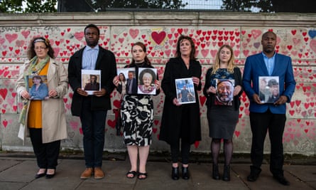 Representatives from Covid-19 Bereaved Families for Justice