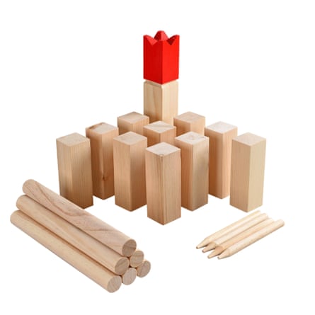 Jaques Kubb Outdoor Game; a Garden Game for All Ages