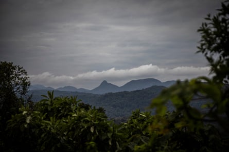 Mountains in Kahuzi-Biega national park