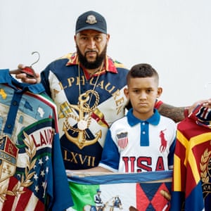 Thirstin Howl III with his son Jesus DeJesus.